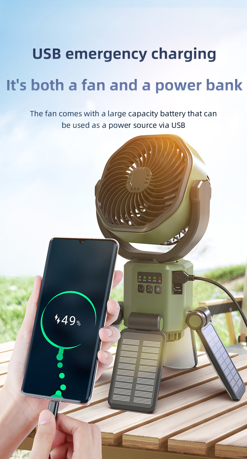 Solar Fan Display 6
