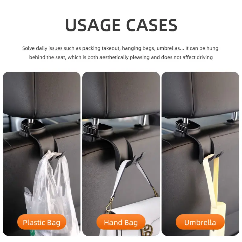 Wholesale Car Seat Headrest Foldable Hook G115 Supplier, Factory
