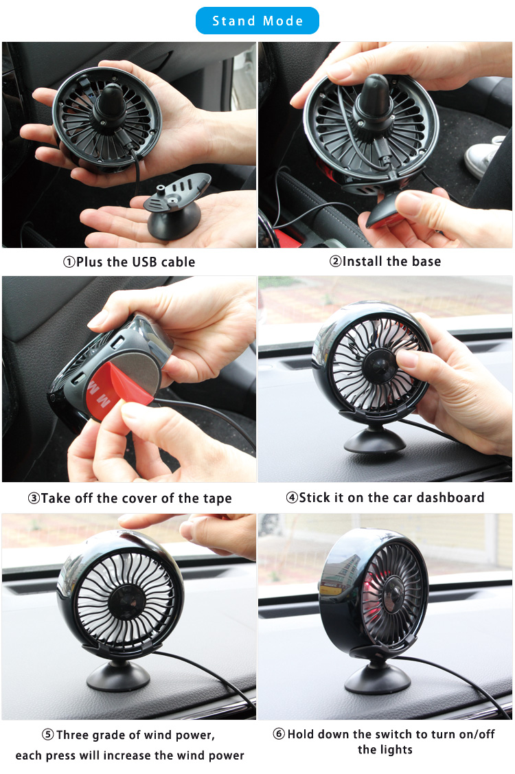 Mini USB Fan Detail 6