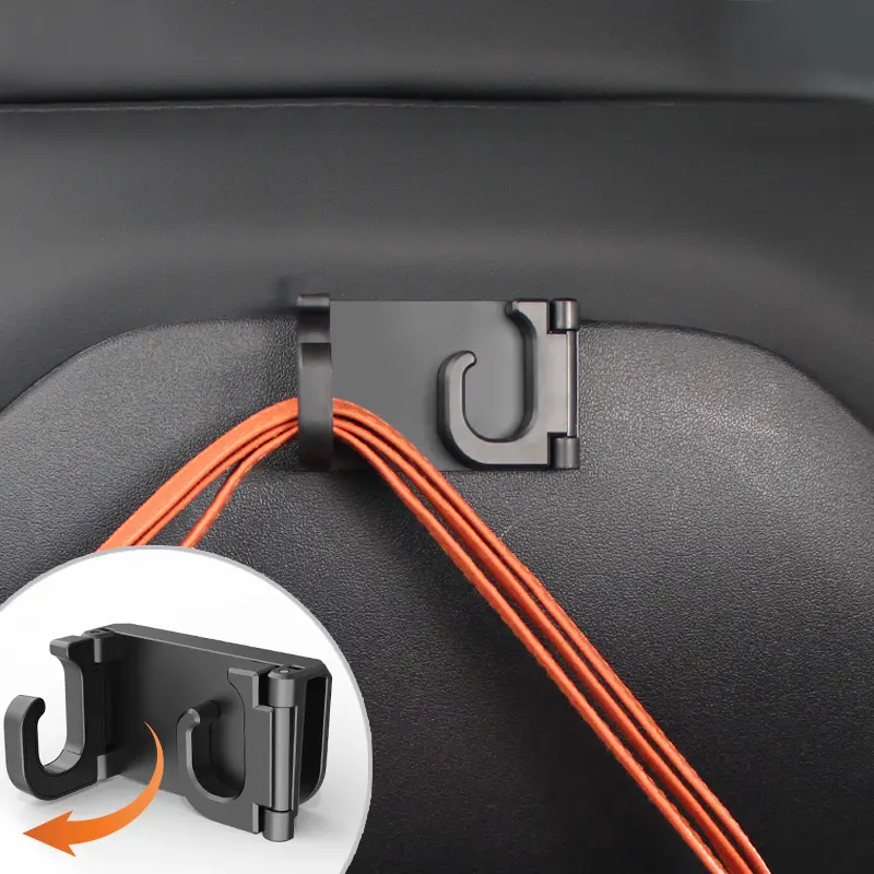 Wholesale Foldable Car Seat Hook for Model 3/Y 2 Pack G114 Supplier, Factory
