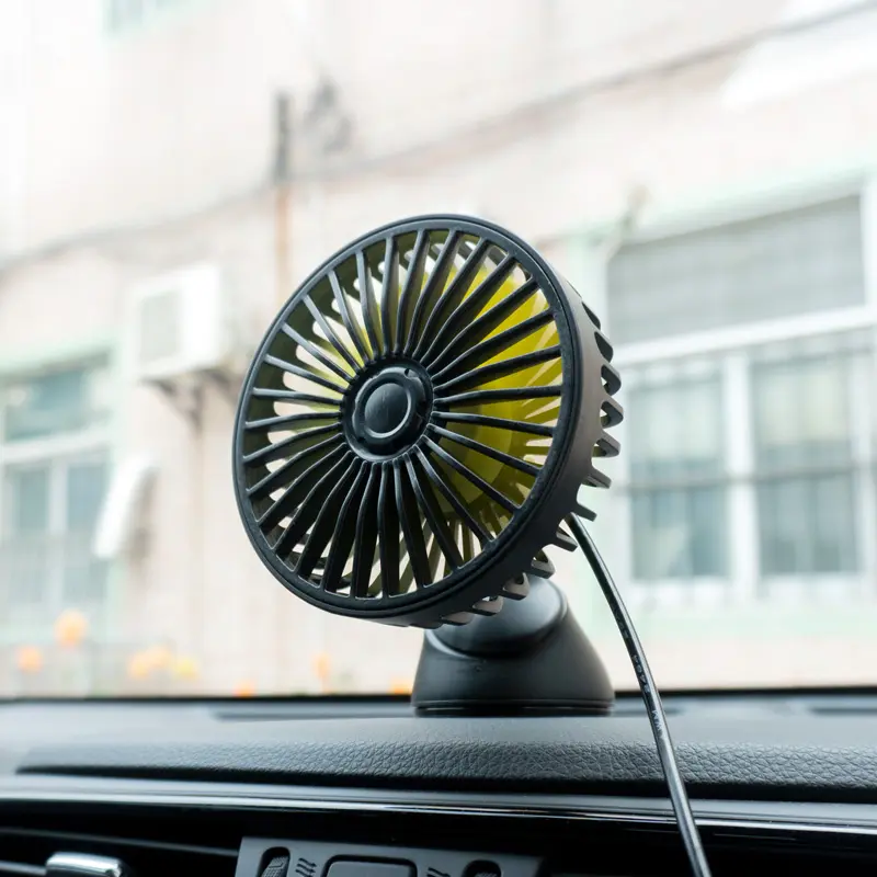 Custom F403 Suction Cup Car Fan 4 Inches Manufacturers, Factory