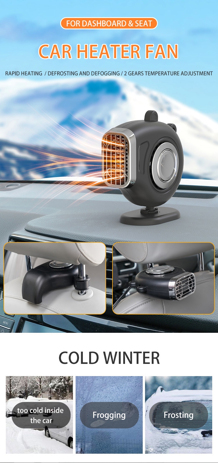 Car Heater Fan View 1