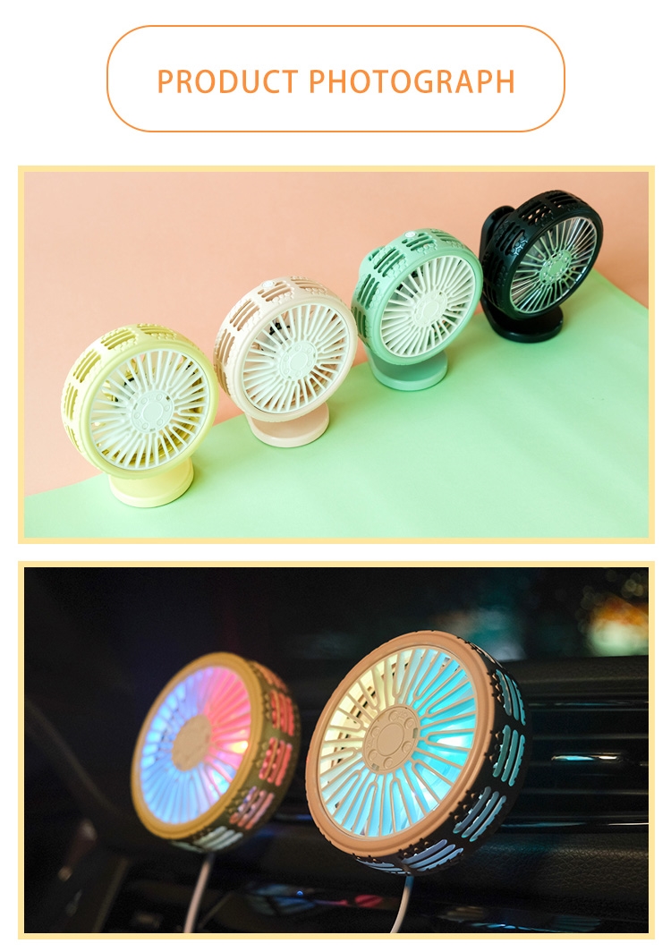 Mini Car Fan 9