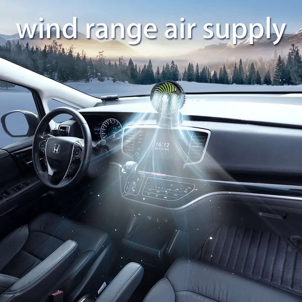 Wholesale F612 Foldable Car Fan Single Head Manufacturer, Suppliers