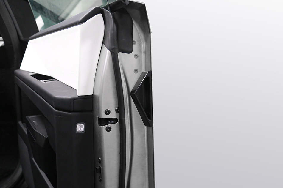 Tesla Cybertruck Door Handle Display 2