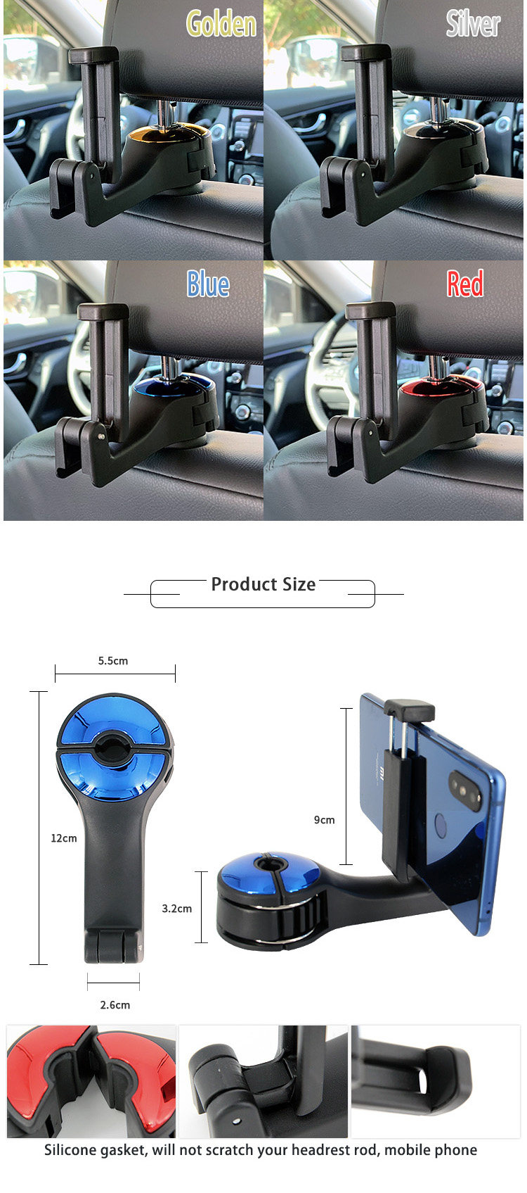 Car Seat Hook Detail 6