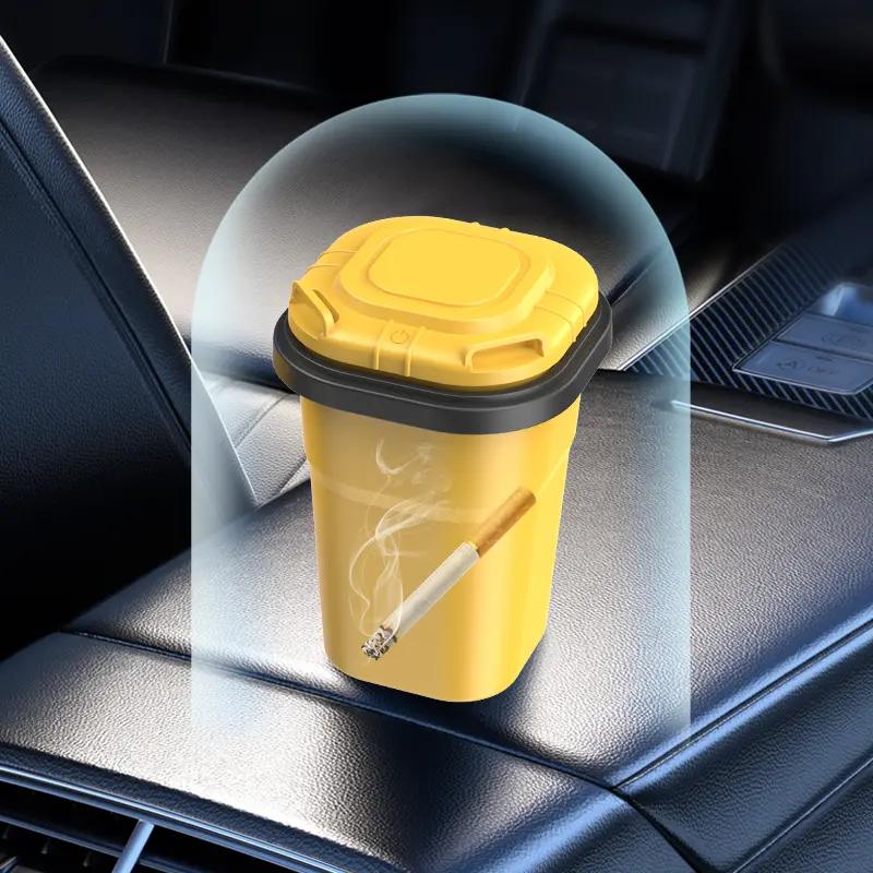 Custom Mini Smoking Ashtray for Car Trash Bin N19A Manufacturer, Factories