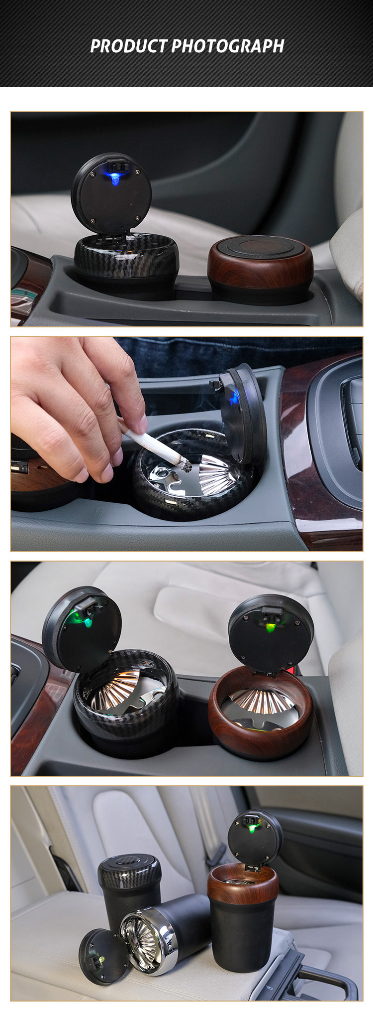 Car Ashtray Detail 6