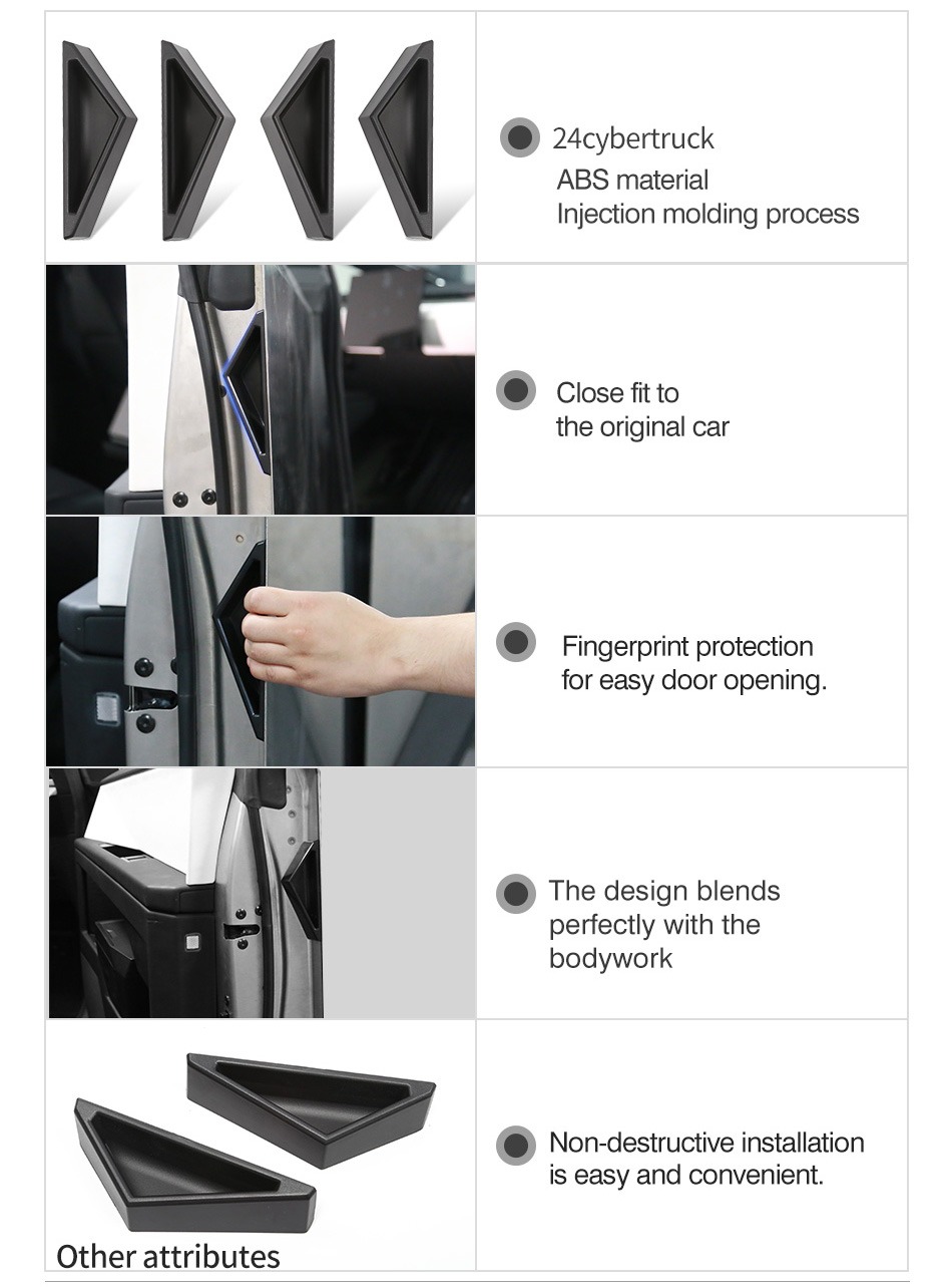 Tesla Cybertruck Door Handle Display 6