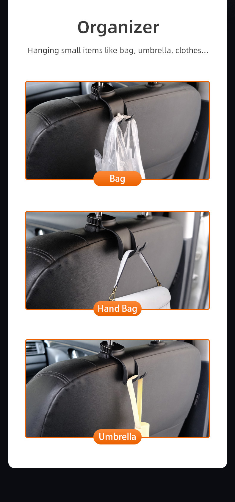 Foldable Car Hook Detail 3
