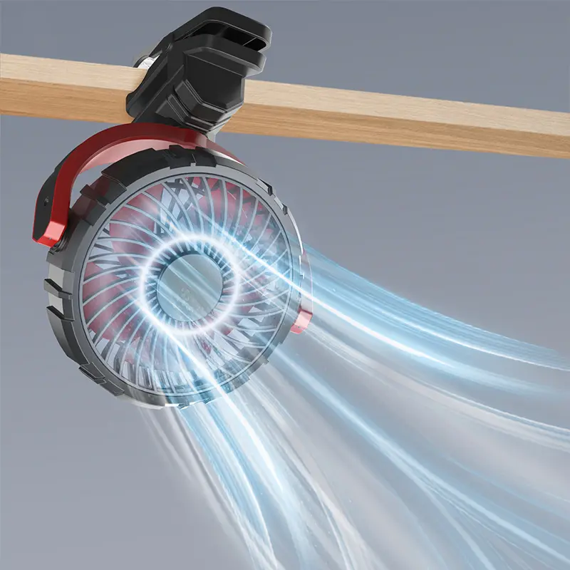 Custom F7102 Clip On Mini Cordless Electric Fans for Travel Camping Manufacturers, Factory