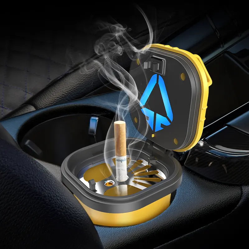 Custom Mini Smoking Ashtray for Car Trash Bin N19A Manufacturer, Factories