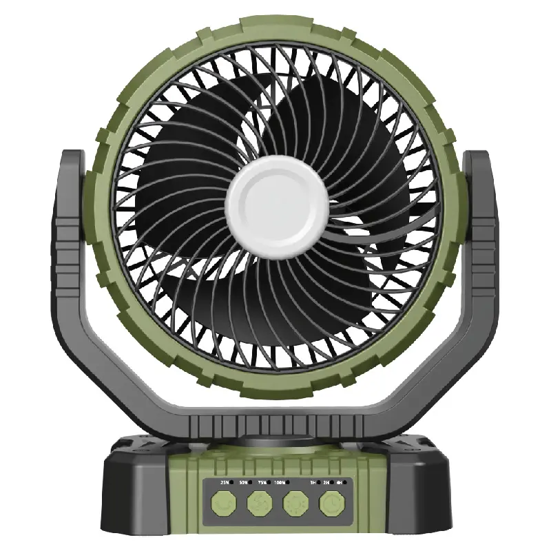 Wholesale F8101 F8102 Multifunctional Outdoor Rechargeable Standing Fan with LED Lamp Manufacturer, Manufacturers