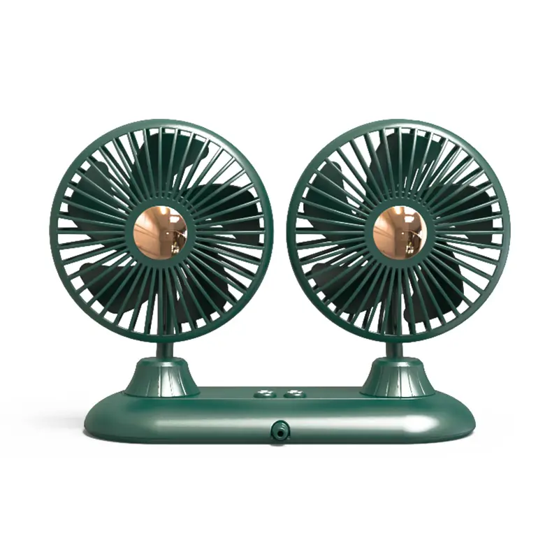 Custom F503 Double Heads USB Fan for Car RV SUV Desktop Manufacturer, Supplier