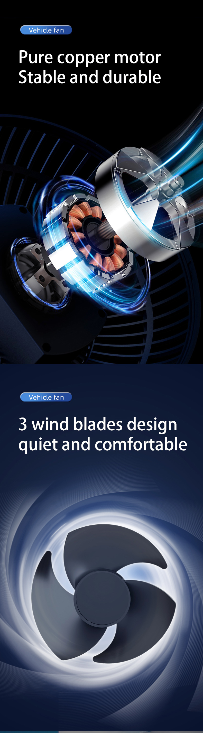 Storm Car Fan Detail 4