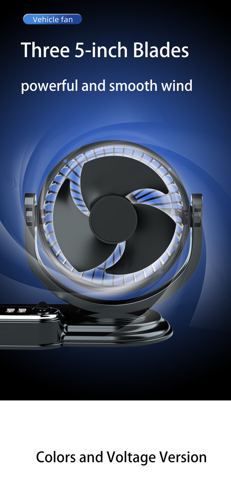 F621 Car Fan View 7