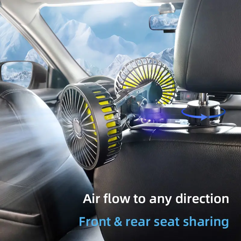 Wholesale F4208 Brushless Motors Double Heads Car Seat Fan Manufacturers, Factory