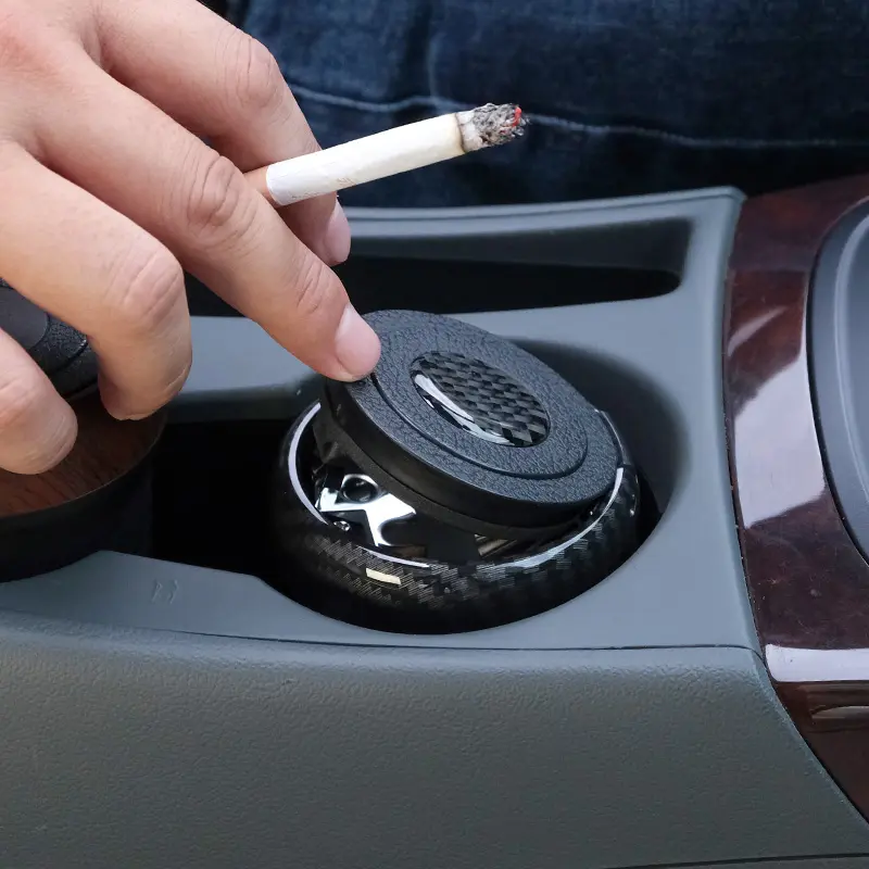 Wholesale N17A Car Ashtray with LED Manufacturer, Suppliers