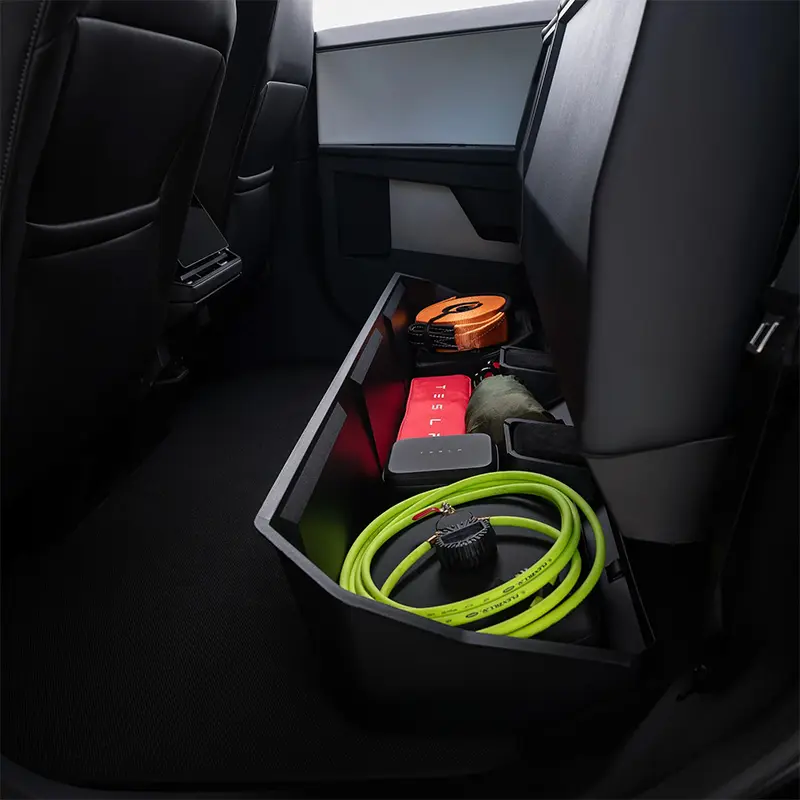 Custom Rear Seat Storage Box Official Version for Tesla Cybetruck Manufacturers, Supplier
