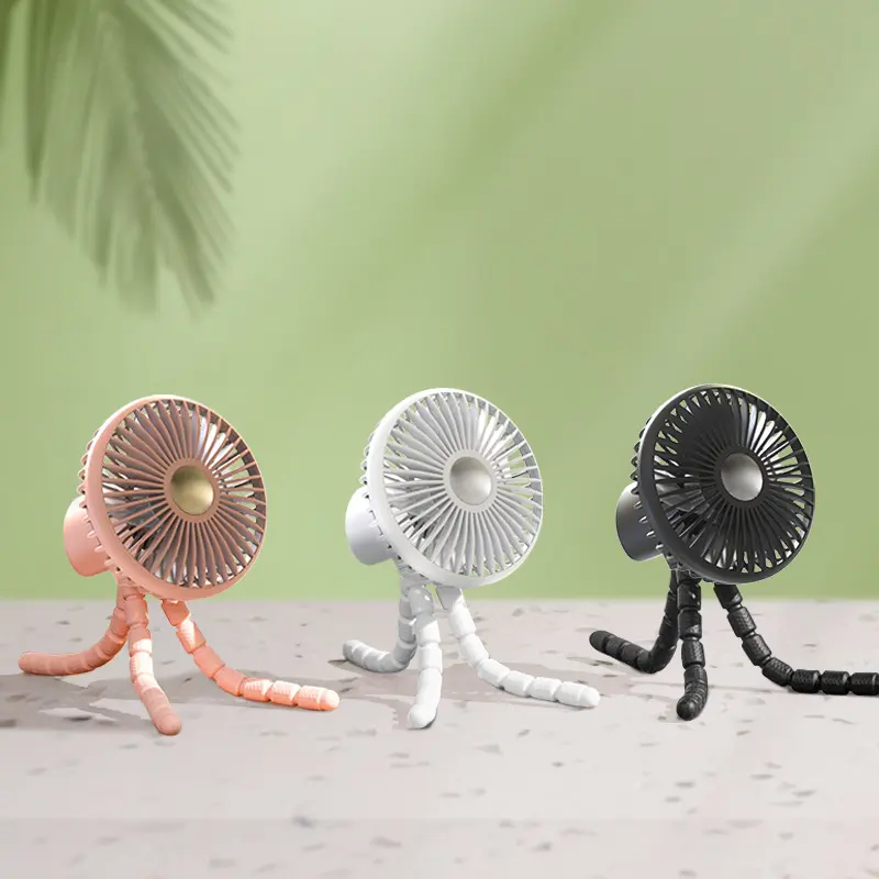 Custom F510 Oscillating Octopus Tripod Stroller Fan Manufacturer, Factories