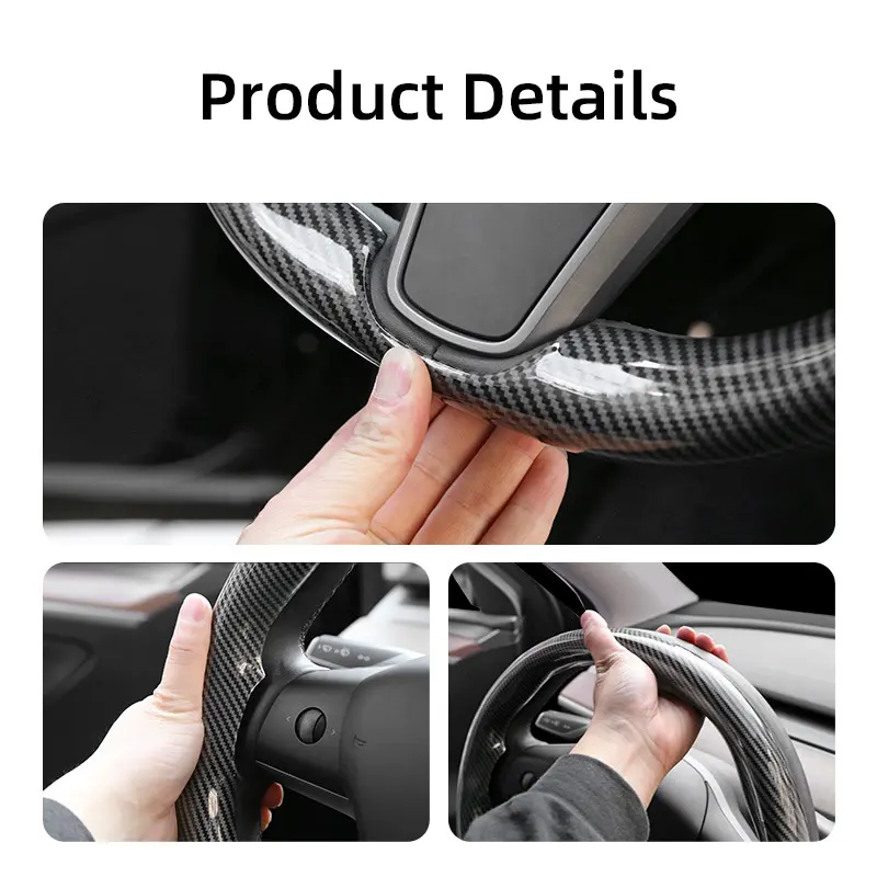 Wholesale Full Wrapped Steering Wheel Cover for Tesla Model Y/3 TSL80355 Suppliers, Factories