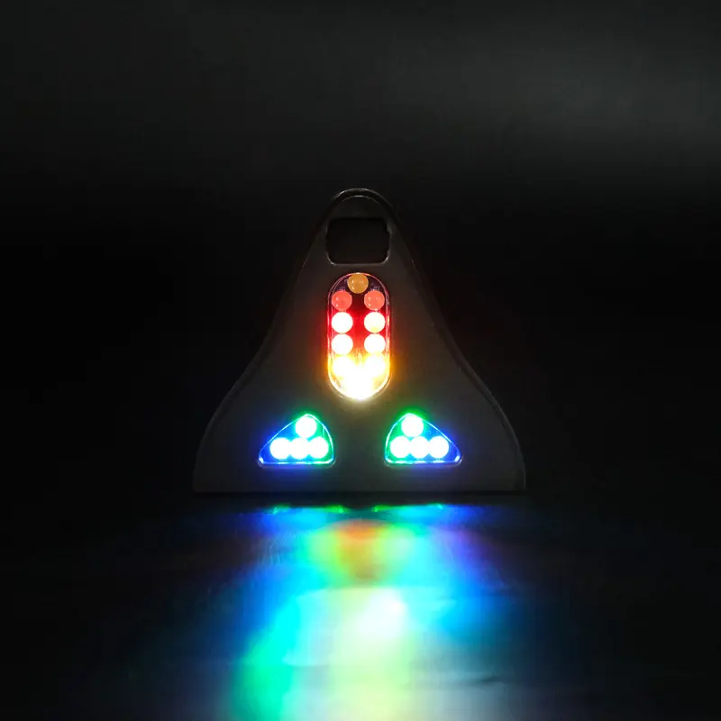 Custom Car Roof Shark Fin Solar Magnetic Warning LED Light D10B Supplier, Factories