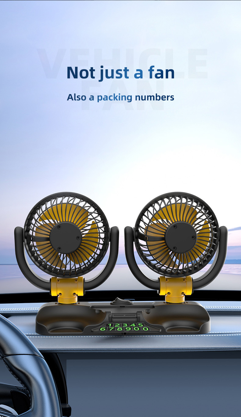 Adjustable Car Fan