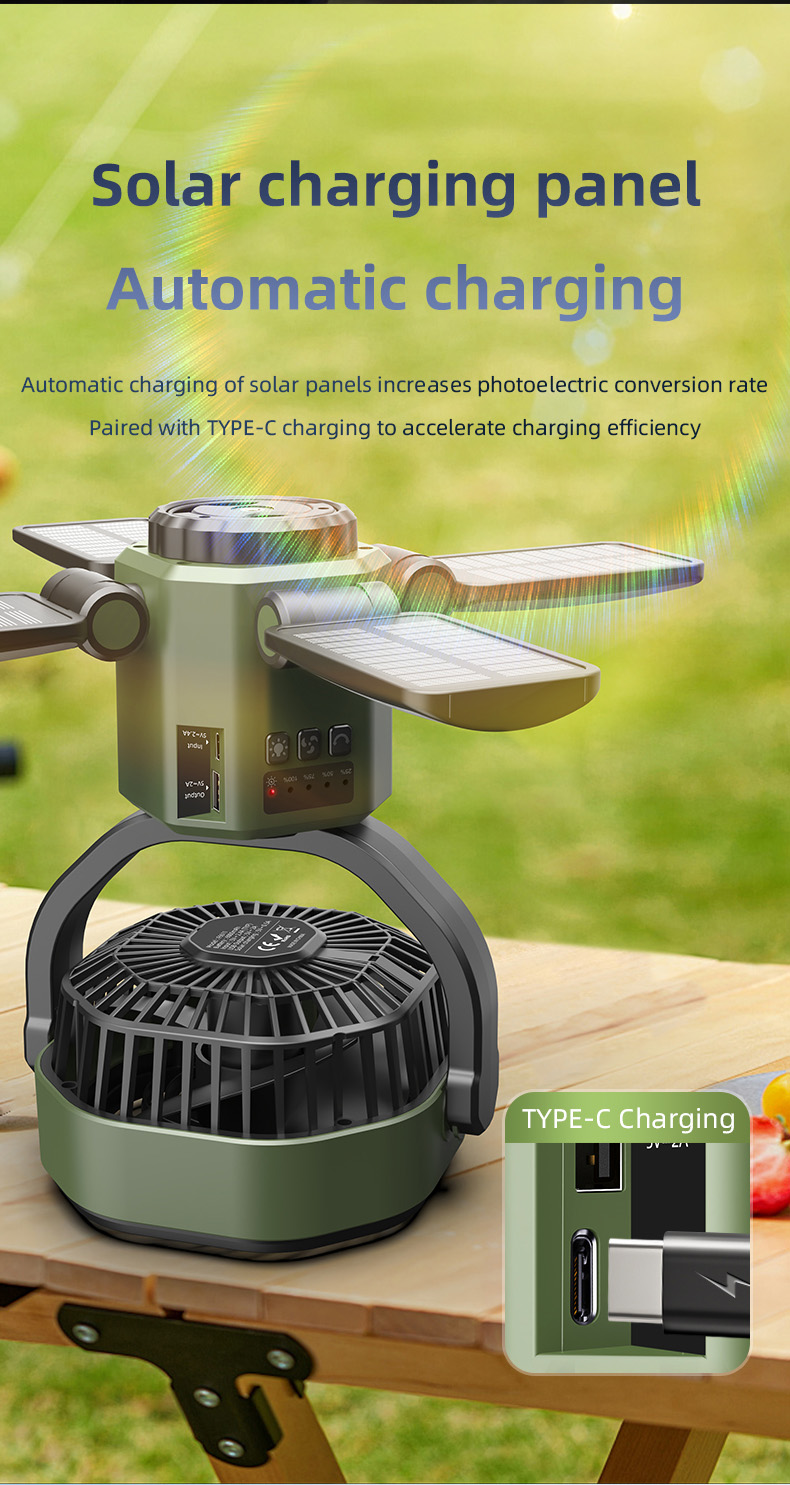 Solar Fan Display 5