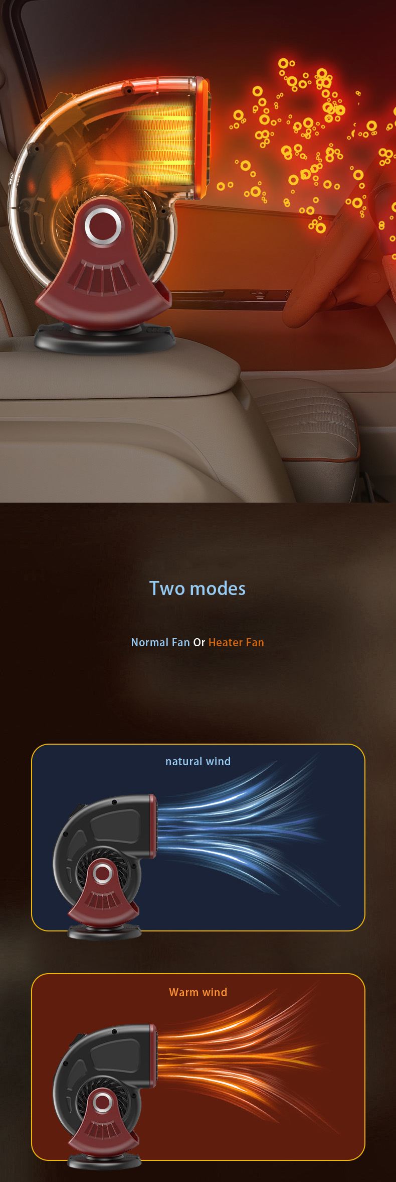 Car Heater Fan View 4