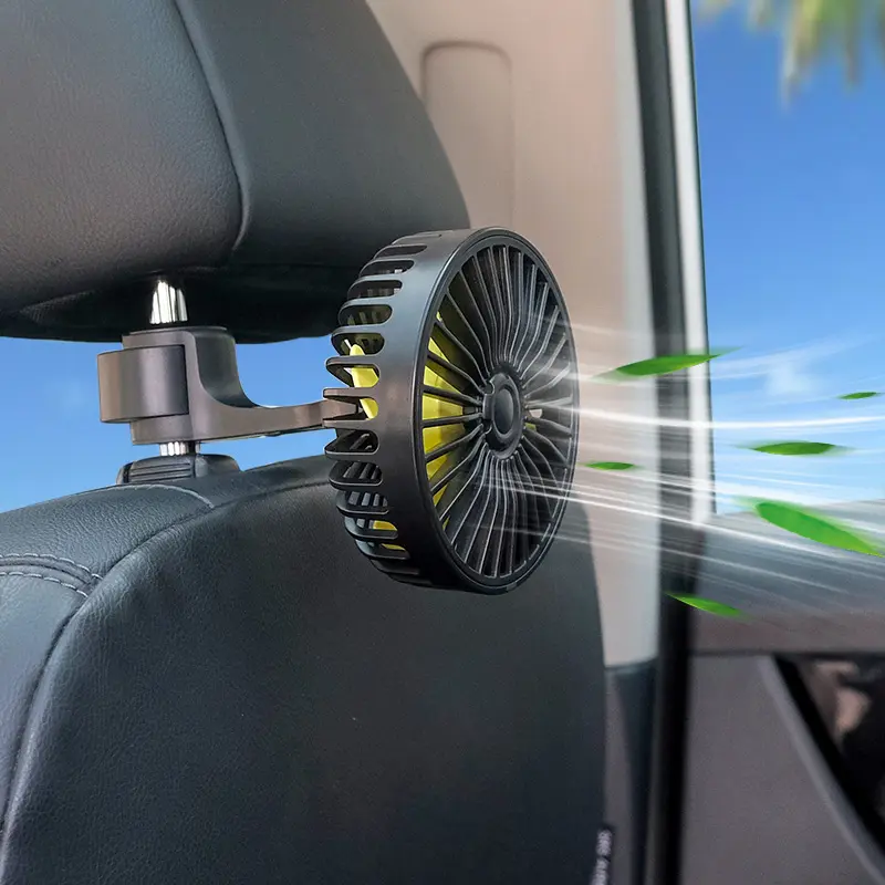 Custom F407 USB Car Back Seat Fan for Rear Seat Supplier, Suppliers