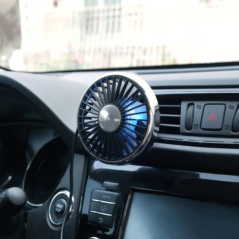 Custom F301B Small Car Fan for Dashboard and Air Vent Manufacturer, Manufacturers