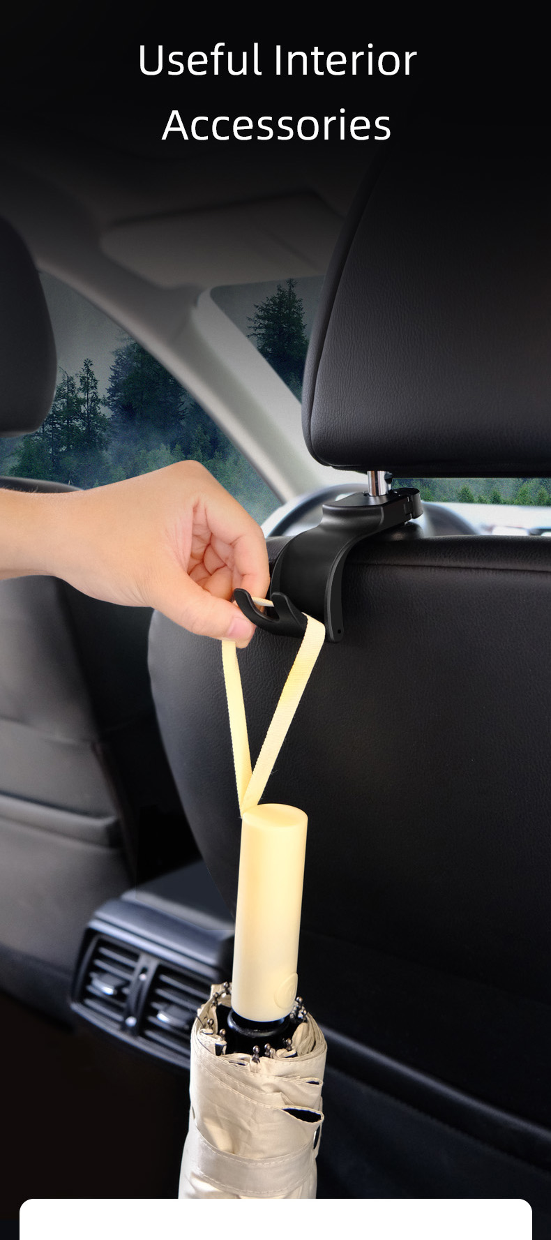 Foldable Car Hook Detail 2