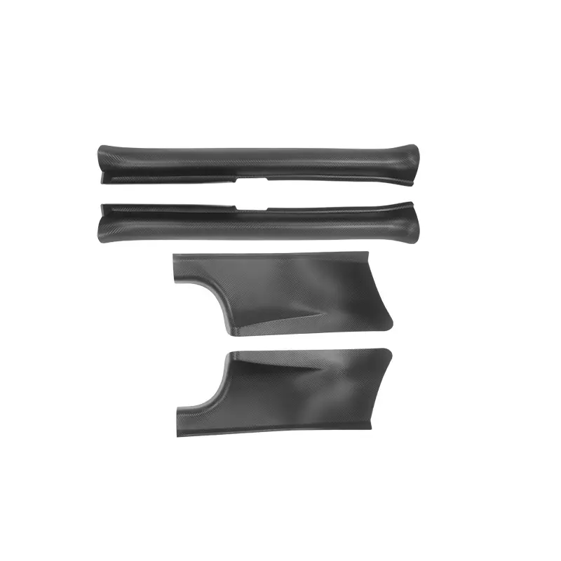 Custom 3D Carbon Rear Door Protector Strip - 2 Pack Fit Tesla Model Y TSL80151 Manufacturers, Factories