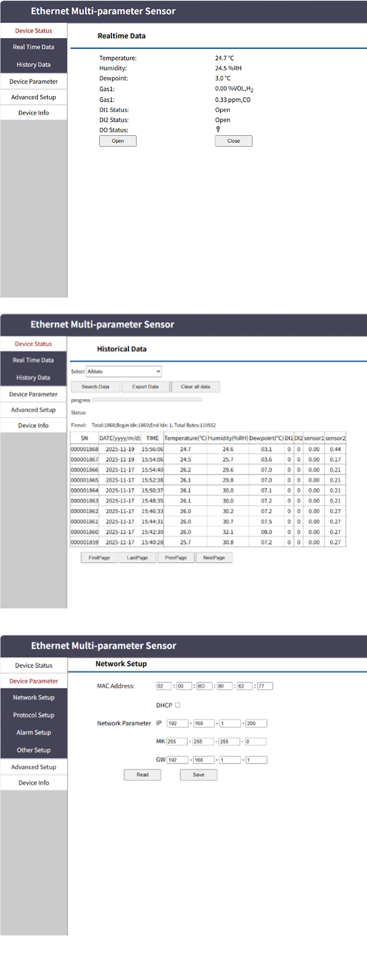Ethernet All-in-one Sensor View 5