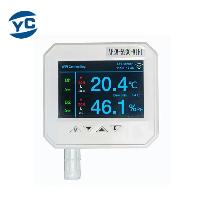 APEM-5930W WiFi and Wired Ethernet Temperature Humidity Sensor
