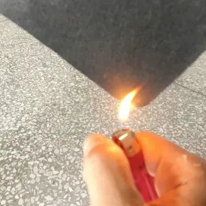 Flame retardant spunlace nonwoven fabric