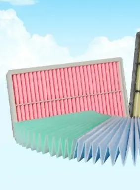 Spunlace nonwovens for air filtration