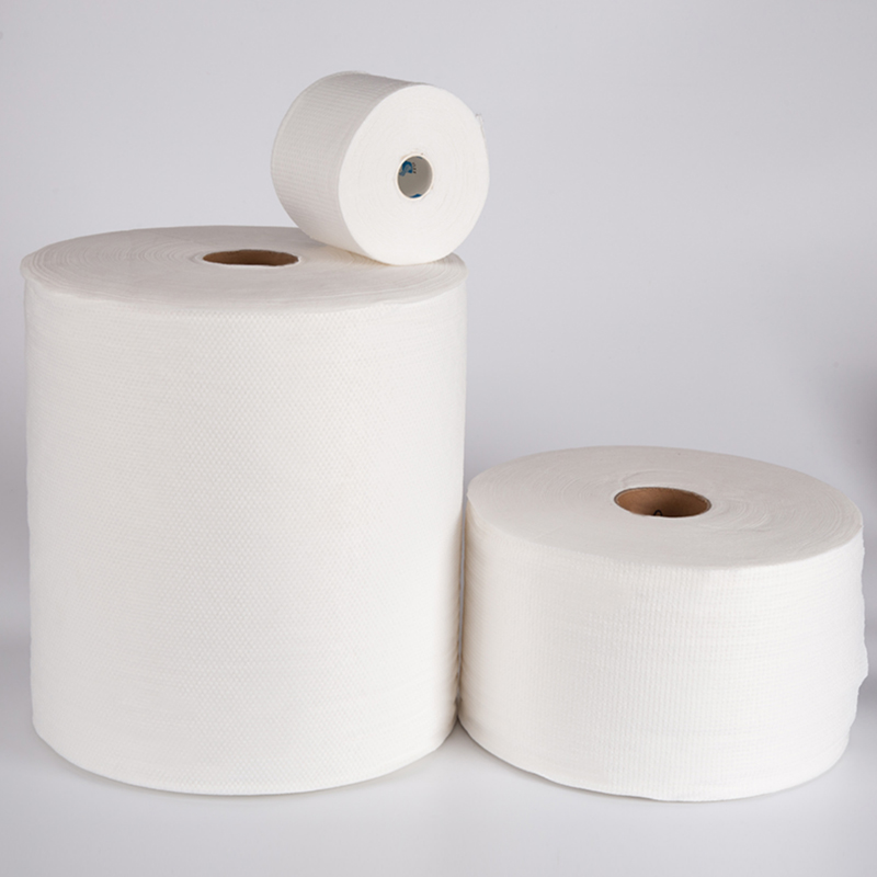 China White Viscose Spunlace Nonwoven Fabric Products Supplier, Suppliers