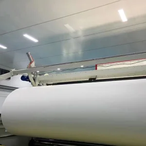 White Viscose Spunlace Nonwoven Fabric