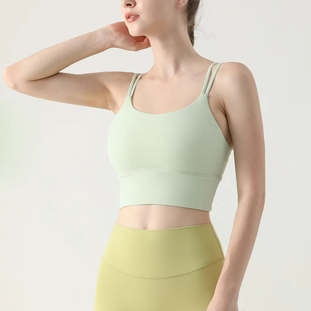 Qumor Sportswear Women Sustainable Fitness Apparel Sports Bra Yoga Gym Wear