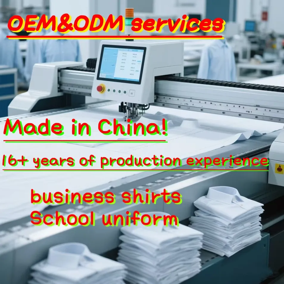 Custom Blue Checked Short Sleeve Men's Shirt Fabric Detail