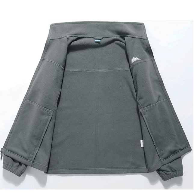 OEM Professional Women's Lightweight Full Zip Soft Polar Fleece Jacket Outdoor Recreation Coat Zipper Pockets Work Jacket