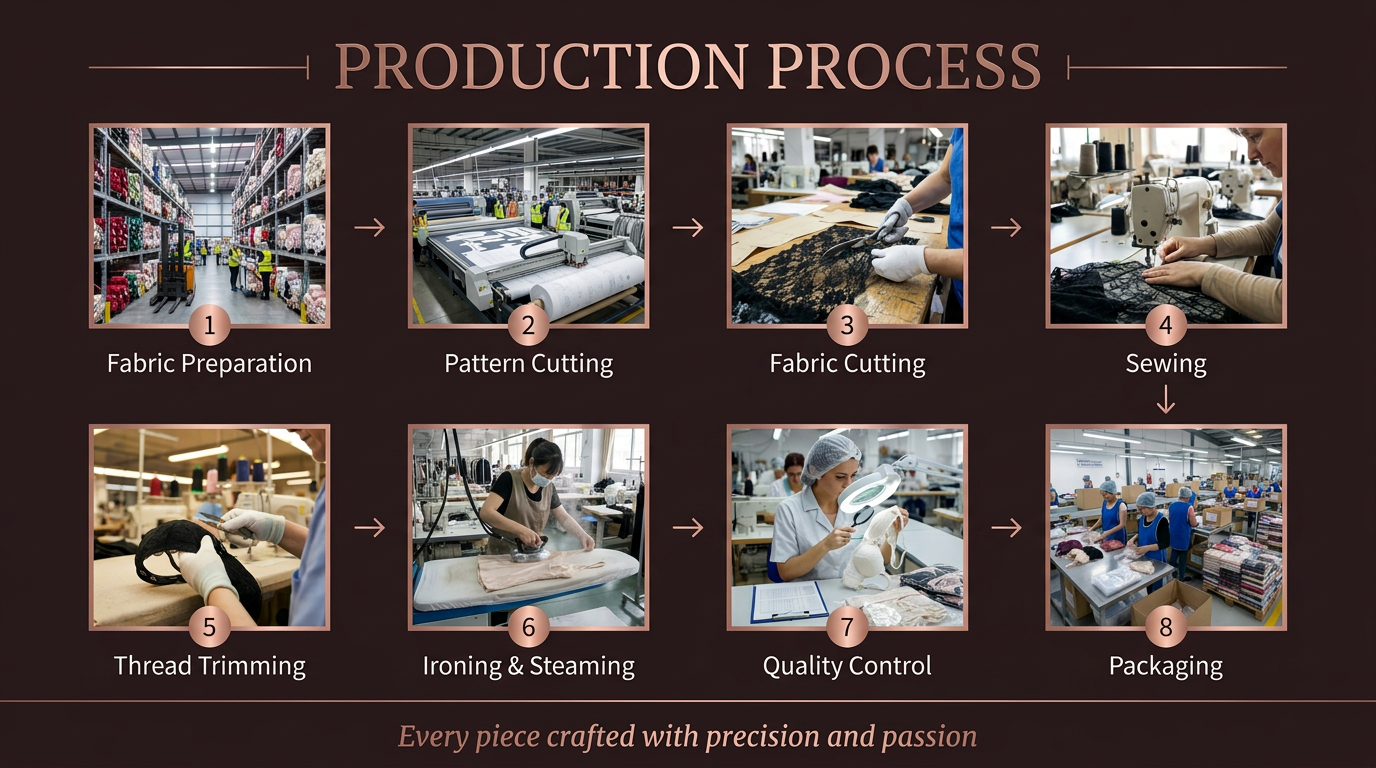 Manufacturing Production Workflow Diagram