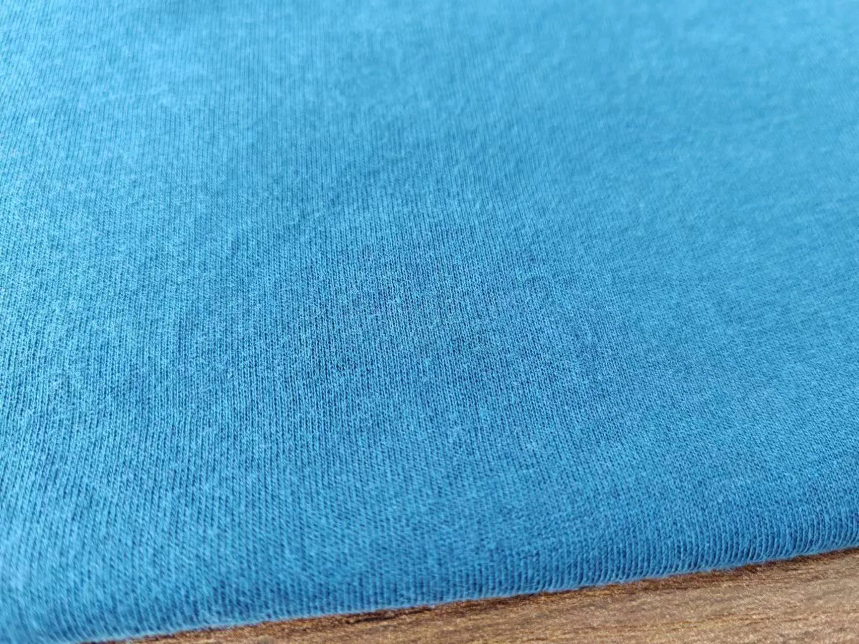 Eco-Friendly Sustainable Knit Fabric Cotton Lyocell Single Jersey for T-Shirt, Blouse, Tops Wholesale High Quality Knitted Fabric for Apparel