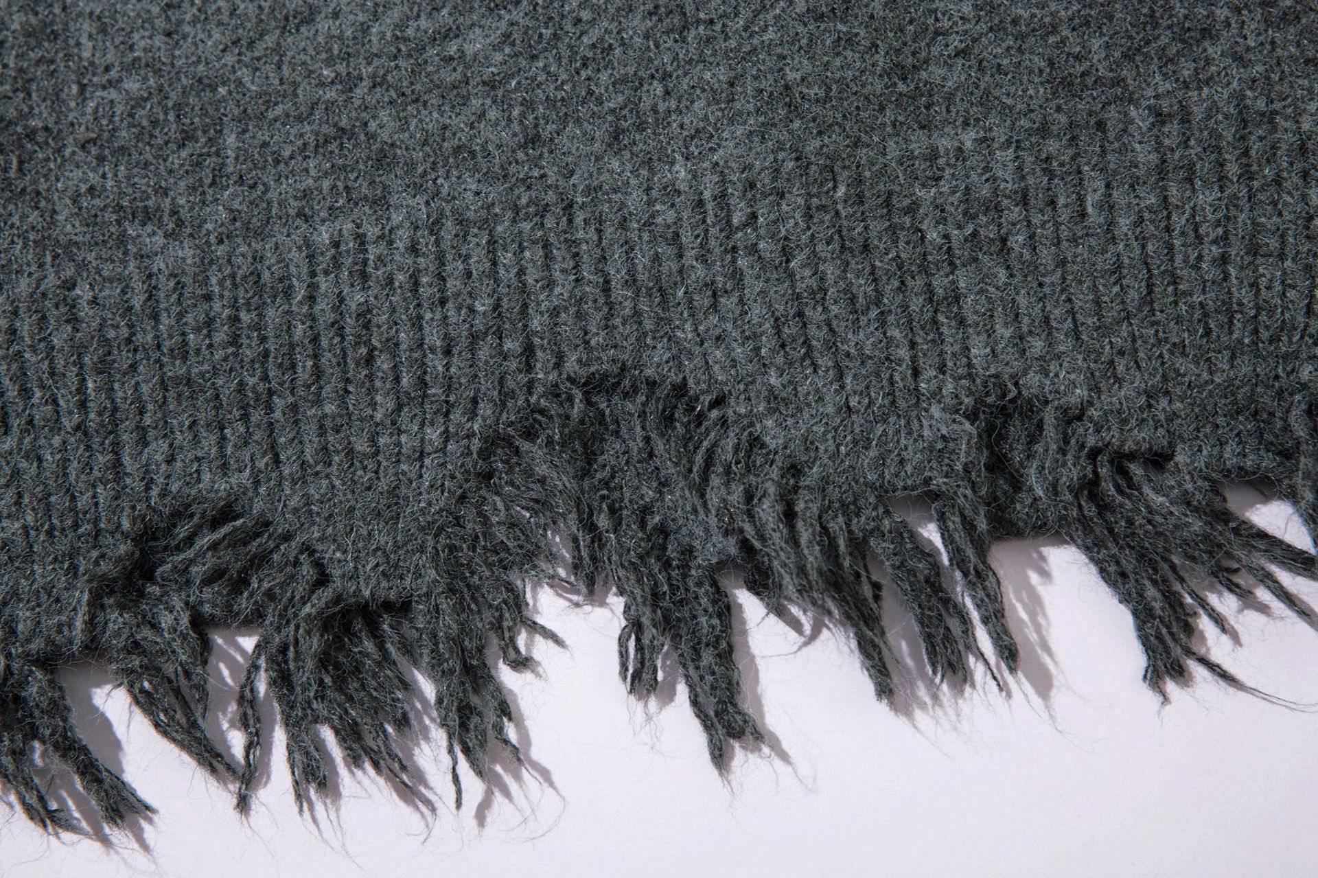2025 New American Street Distressed Fringe Knitwear Designer Asymmetrical Semi-open Collar Niche Sweater Women Autumn Winter