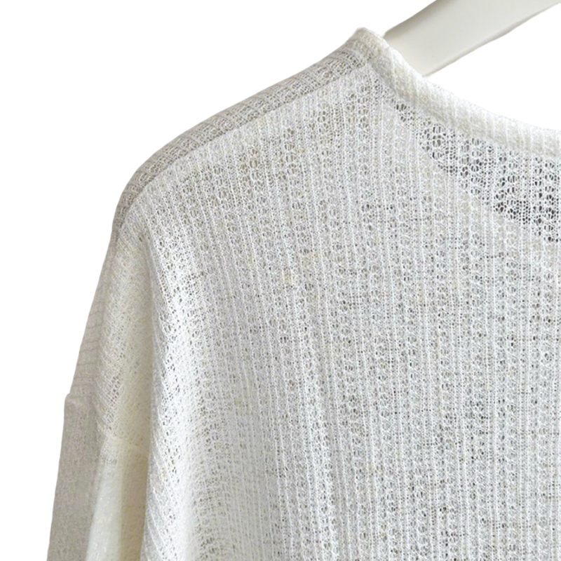 Women Business Casual Crew Neck Minimalist Comfortable Long-Sleeve T-Shirt