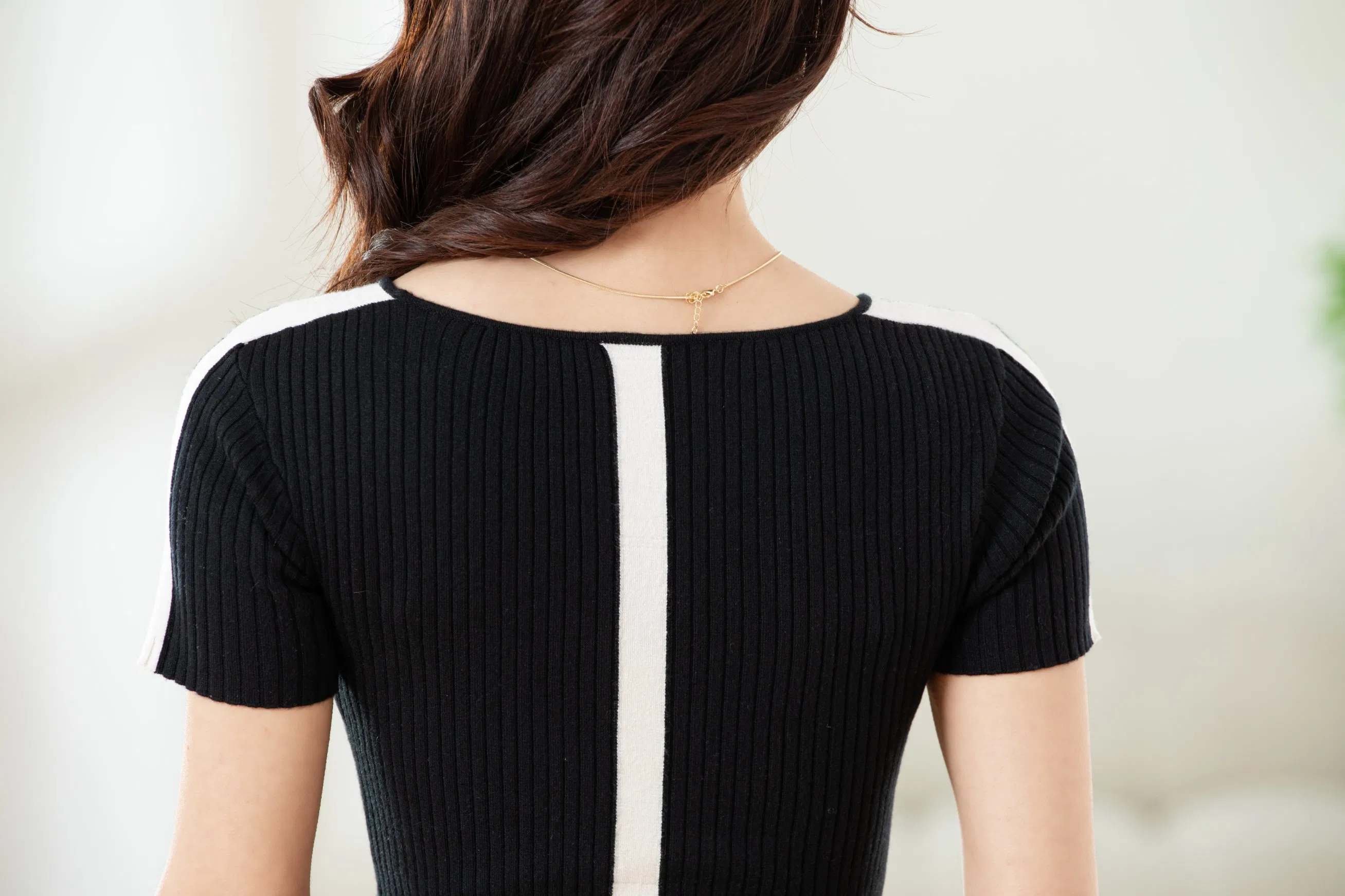 Women's Top - Tight Bottoming Shirt - Knitting Apparel