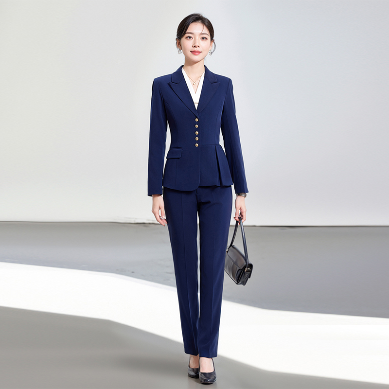 Women's Professional High-End Hotel Dress Elegant Small Business Work Clothes for Spring &amp; Autumn Women's Suit &amp; Blazers