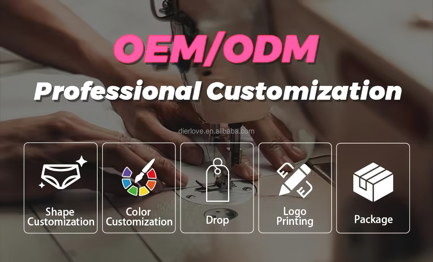 Custom Sleepwear Customization Banner