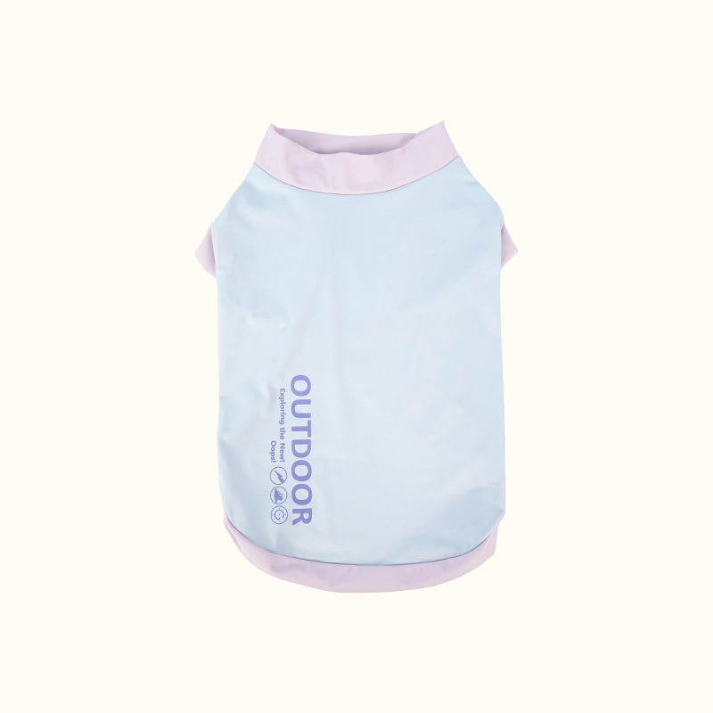 Summer Cooling Dog Vest Breathable Ice Silk Tank Top Pet Apparel